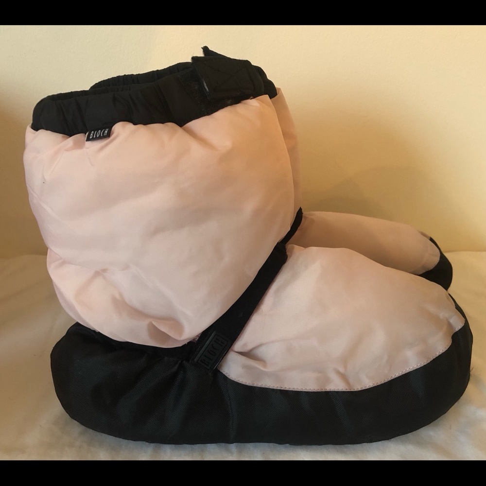 Bloch Dance Booties Warmup Size M Pink